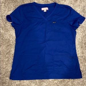 Koi scrub shirt